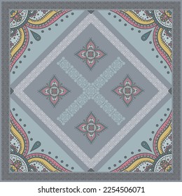 design for hijab or scarf