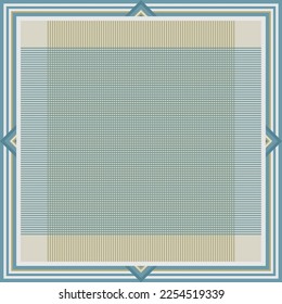 design for hijab or scarf