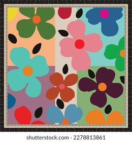 design for hijab or scarf