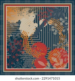 design for hijab and scarf