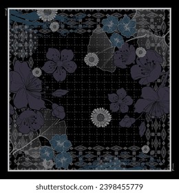 design for hijab and scarf