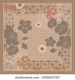 design for hijab and scarf