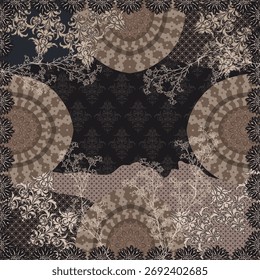 design para hijab ou cachecol