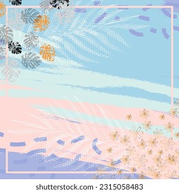 design for hijab and square scarves