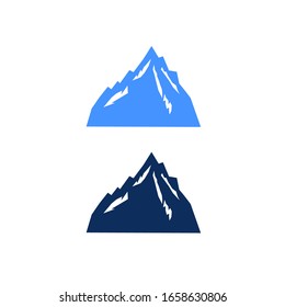 Design Hills Mountain icon, Blue