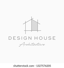 Design House Logo Design Template Stock Vector (Royalty Free ...