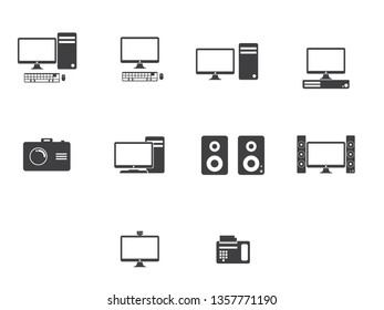 design icon creative computer and desktop