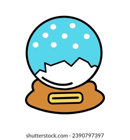 Design icon cristmas element collection, vector illustration