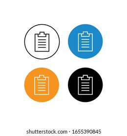 design icon document Vector Template