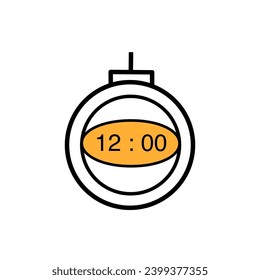 Design-Icon-Doodles neue Jahre isolierter Hintergrund, flache Linie, Symbol, handgezeichnet, Vektorgrafik
