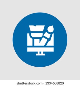  Design icon. Editable  Design icon for web or mobile.