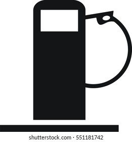 Design icon gas station. Vector Eps 10