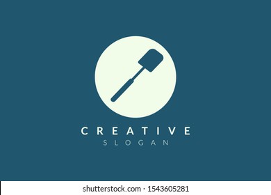 Design icon for kitchen utensils. Minimalist and modern vector design suitable for community, business, and product brands.