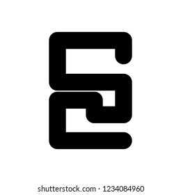 design icon logo leter e