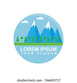 design icon the mountains