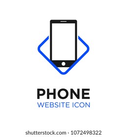 design icon phone for website