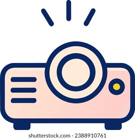 design icon of a projector