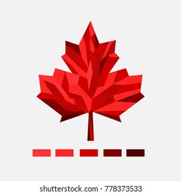 Design icon red maple