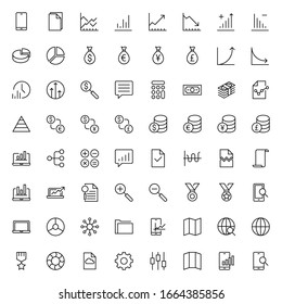 Design-Icon-Set geeignet für Infografiken, Websites und Printmedien.