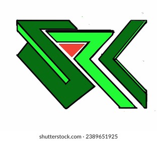 Symbol Design-Symbol für SRC-Farbdreieck