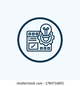design icon trendy and modern design symbol for logo, web, app
