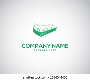 Design icon vector logo, accounting financial