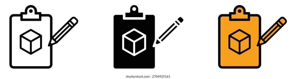 ícone de design vetor. design, planejamento, símbolo de desenvolvimento de produto. ilustração vetorial.