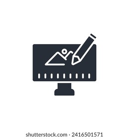 design icon. vector.Editable stroke.linear style sign for use web design,logo.Symbol illustration.