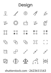design icons set , design icons 