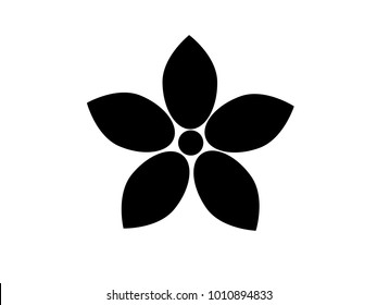 Design icons vector illustration of a flower (narcissus)