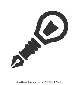 Design idea icon, Vector Graphics