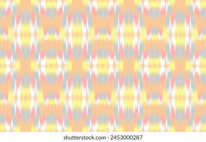 Design ikat pattern abstract geometric ikat ethnic, folk pattern Aztec style, Gyp sy, Mexican, Indian, Scandinavian, design ikat for background, wallpaper, carpet, wrapping, fabric, textile fashion. 