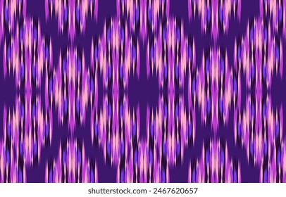 Design ikat pattern abstract geometric ikat ethnic, folk pattern Aztec style, Gyp sy, Mexican, Indian, Scandinavian, design ikat for background, wallpaper, carpet, wrapping, fabric, textile fashion. 