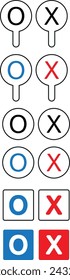 Design of an illustrated ox sign