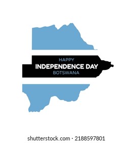 design illustration BOTSWANA INDEPENDENCE DAY