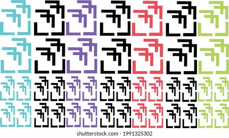 ilustración de diseño gráfico de fondo de textura abstracta colorido