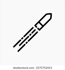 Design Illustration graphic of bullet icon with line style. Suitable for UI, mobile design, web design, etc.