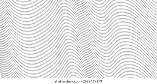 Ilustração de design de padrão de linha cinza com plano de fundo abstrato.