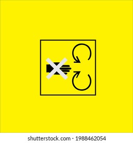 design illustration of hazard signs for your company