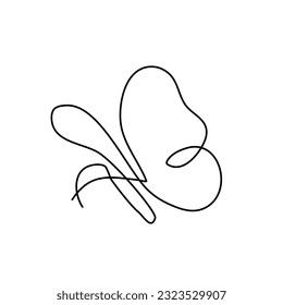 Design Illustration icon simple butterfly
