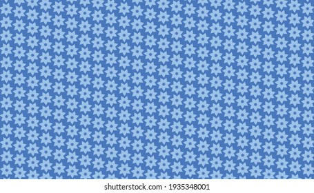 Design-Illustrationsmuster mit floralem Batik-Motiv