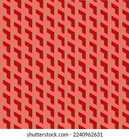 design illustration pattern wallpaper background art seamless graphic abstract fabric textile decoration backdrop texture geometric elements vector retro Decorate modern style tile shapes.