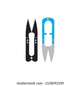  design as an illustration of thread scissors