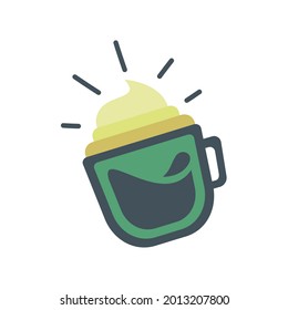 Design illustration vector a cup of ice cream 