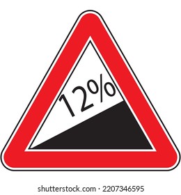 design illustration vector raod sign ruote traiangle