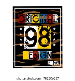Design illustration vector for t shirt