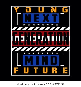 Design images typography vector illustration for t shirt