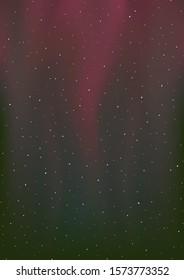 Design of Imaginative night color sky