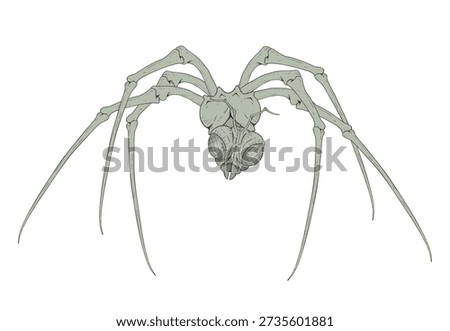 Design of imaginative terror insect