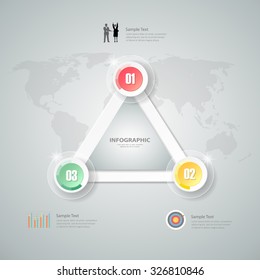 Design Infographic template for  business concept
